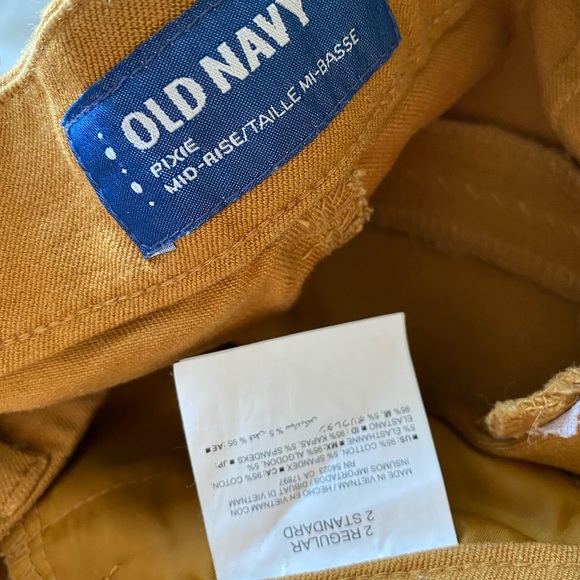 Mustard Pixie Pants - Picture 4 of 4